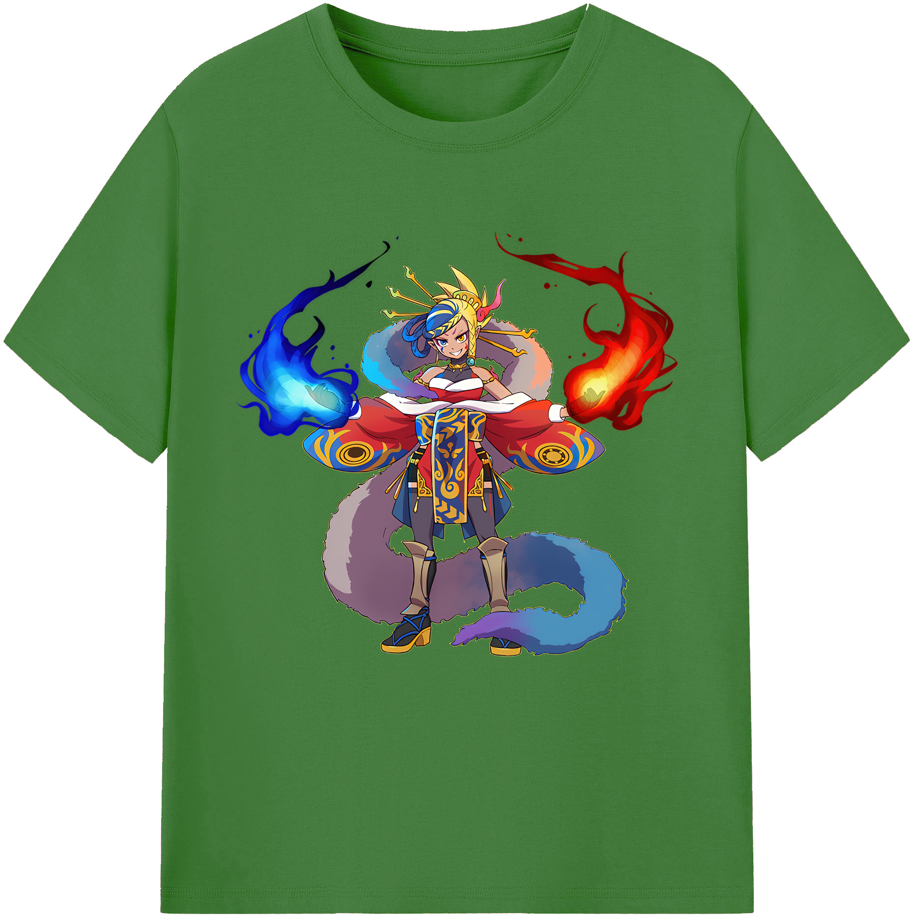 （画像用） 妖怪ウォッチ Yo-kai Watch レディースカジュアルプリントTシャツ（綿100％）